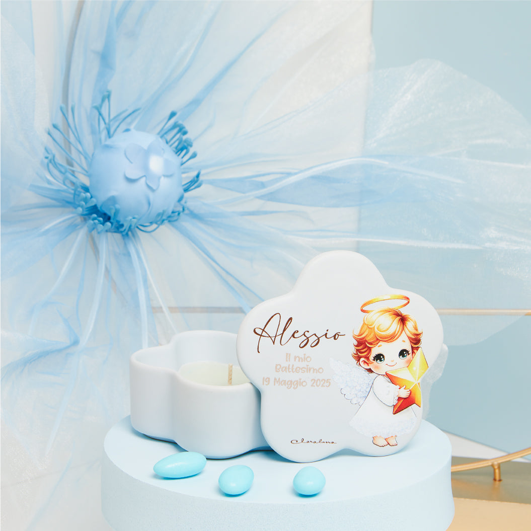 Candela azzurra angioletto
