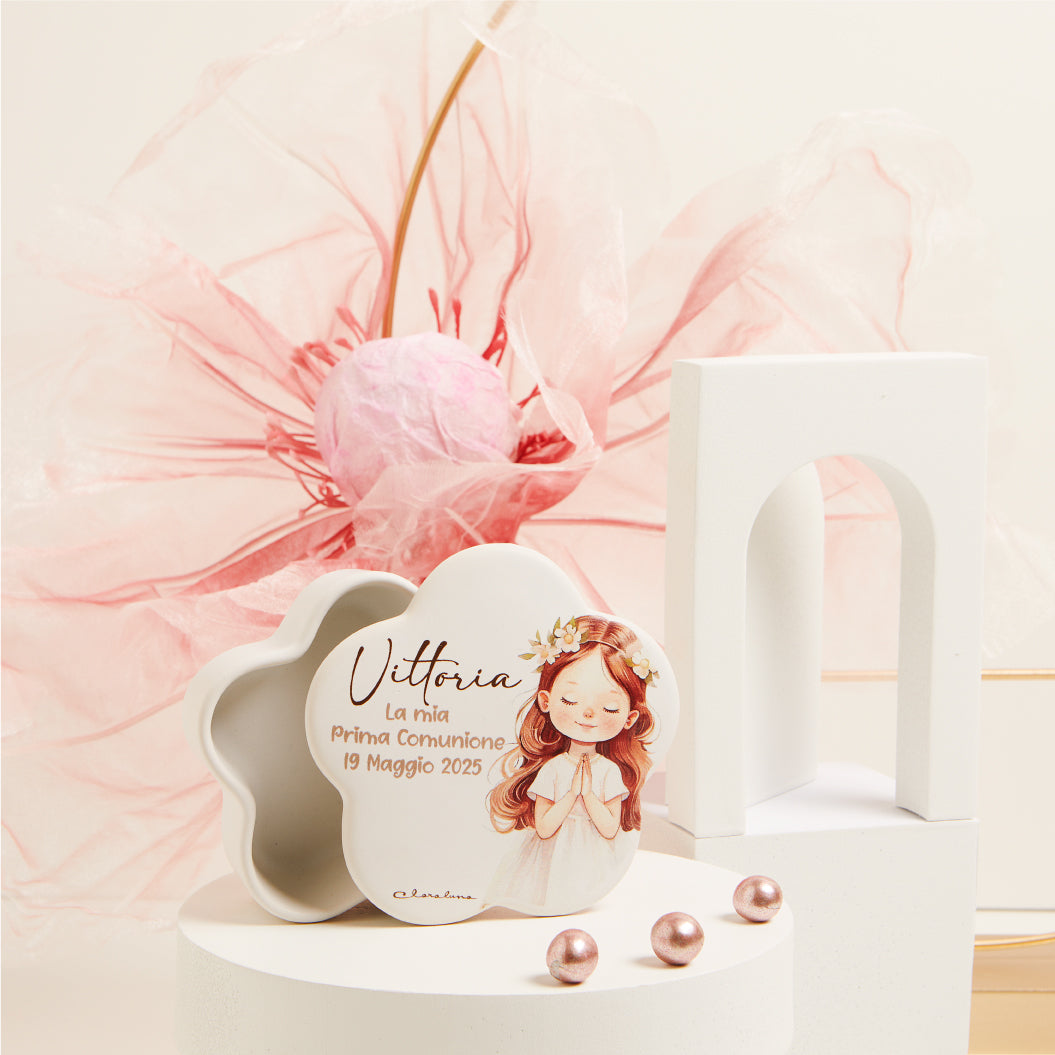 Scatolina bianca bambina