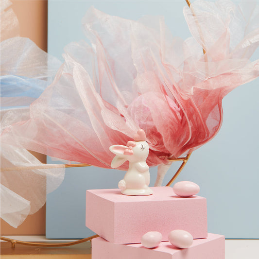 CONIGLIETTO ROSA 4.5X3.3X7.5 CM