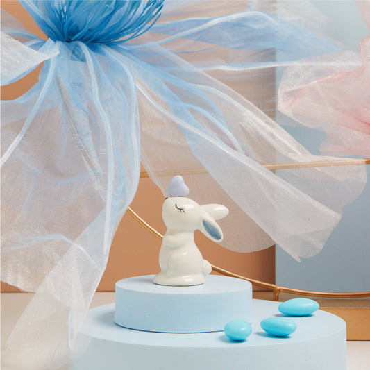 CONIGLIETTO AZZURRO 4.5X3.3X7.5 CM