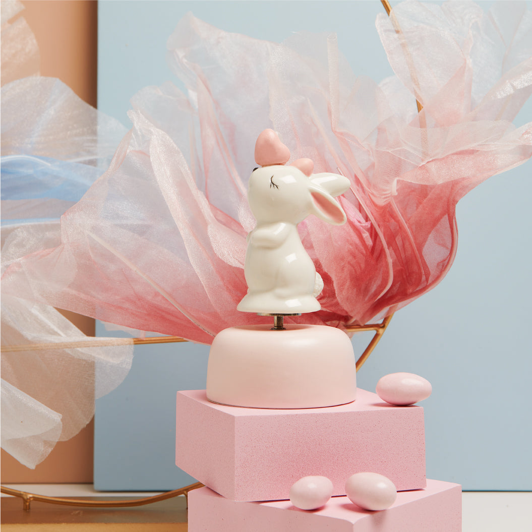 Carillon coniglietto rosa