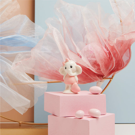 ELEFANTINO ROSA 5.2X3.6X7.5 CM