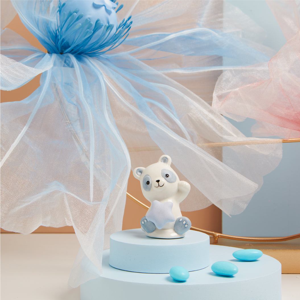 Panda azzurro piccolo