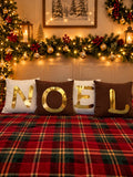 Set 4 Cuscini In Velluto "NOEL"