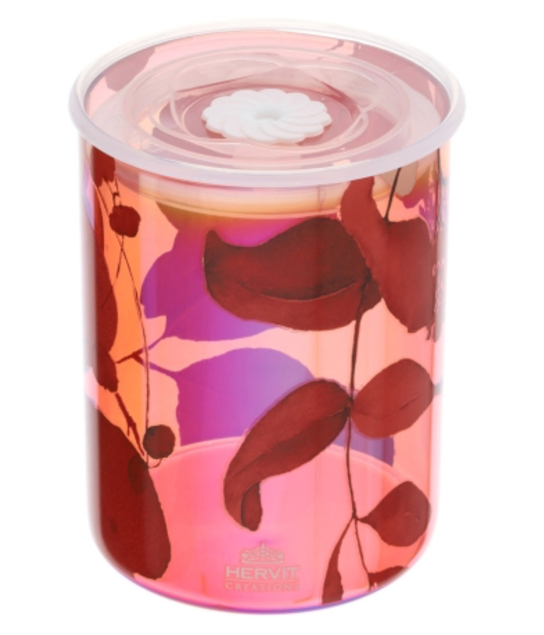 Contenitore in vetro "Botanic" rosa