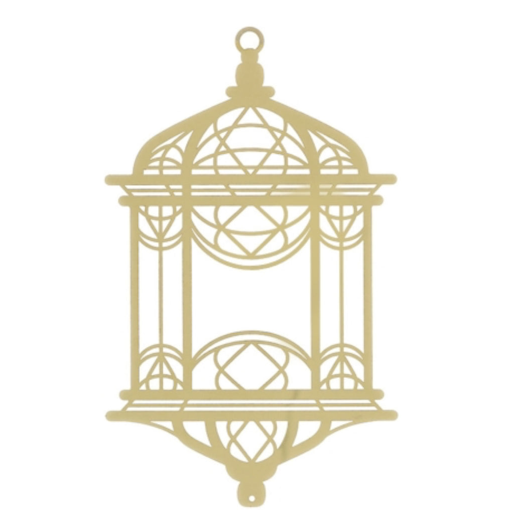 Decoro lanterna traforata