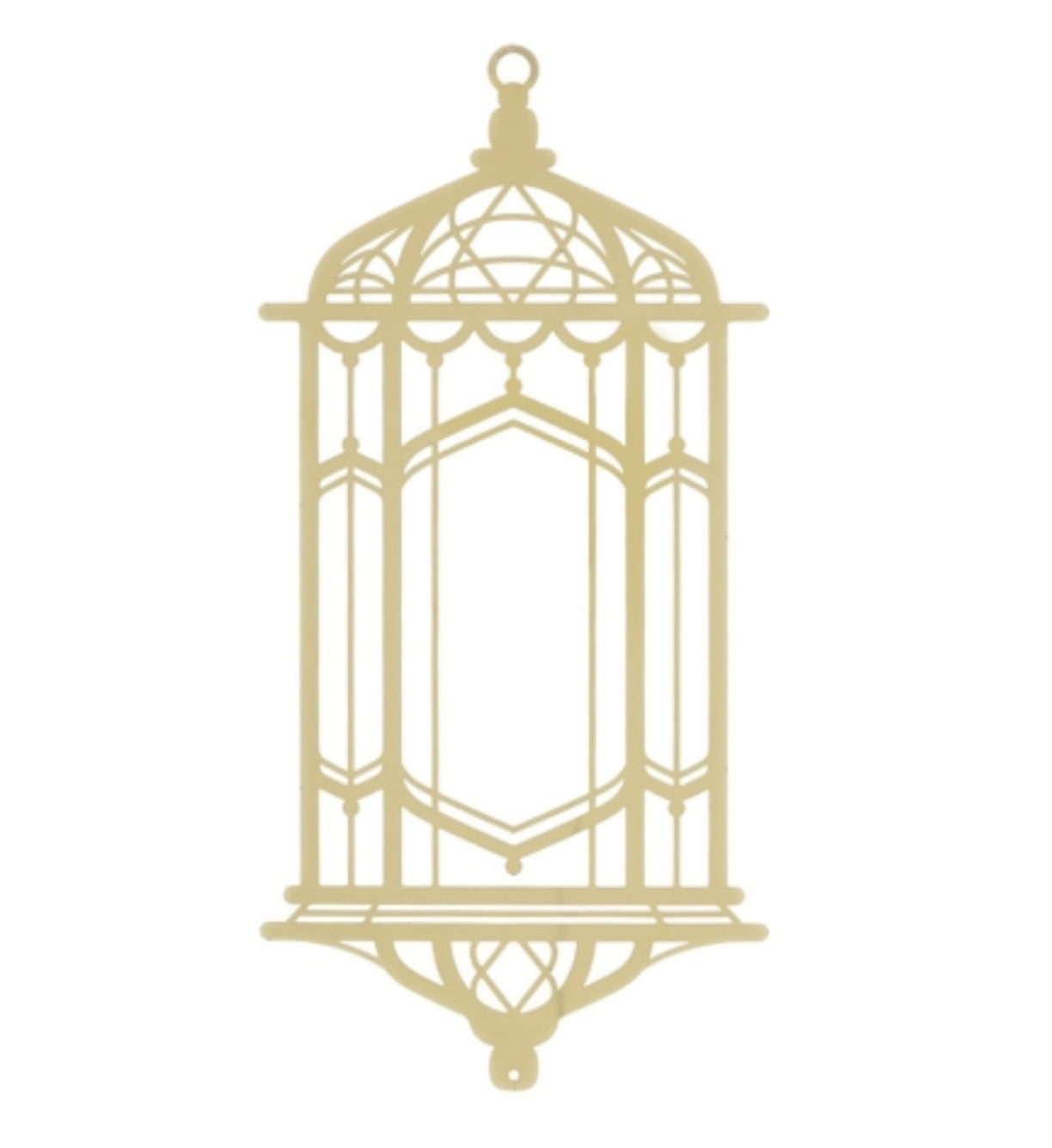 Decoro lanterna traforata