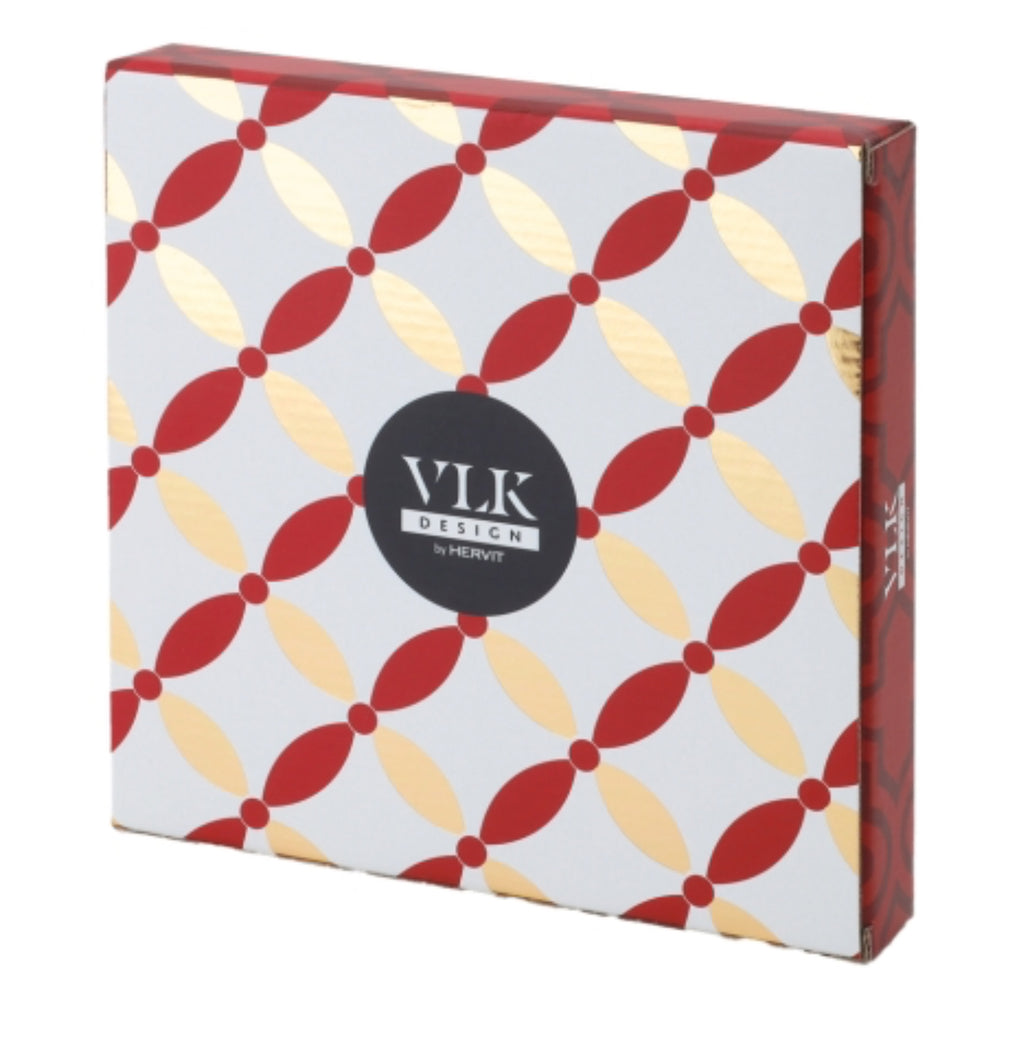 Svuotatasche rosso/oro