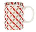 Tazza "Mug" rossa e oro