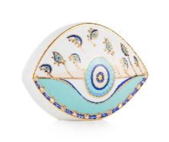 Fermacarte in porcellana collezione "Egeo"