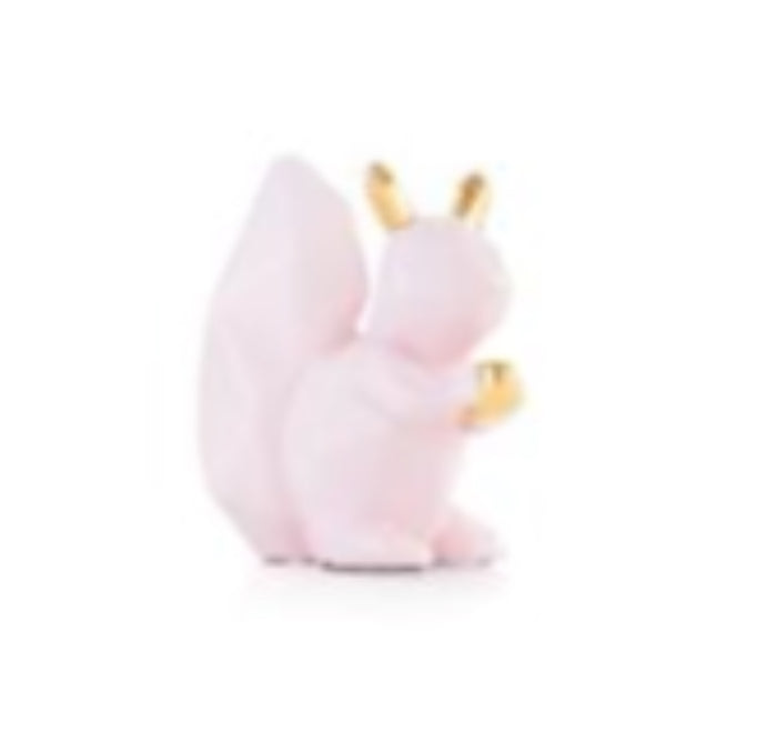 Scoiattolo linea cuccioli azzurro/rosa/bianco