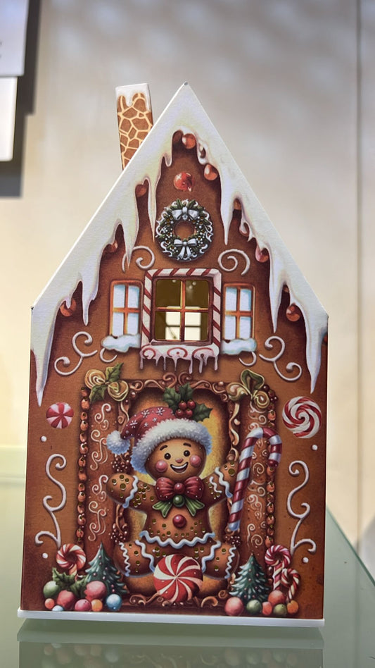 Lampada led in cartoncino (batterie escluse)