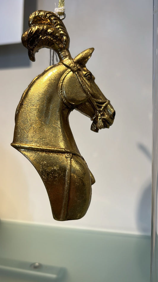 Decoro cavallo oro