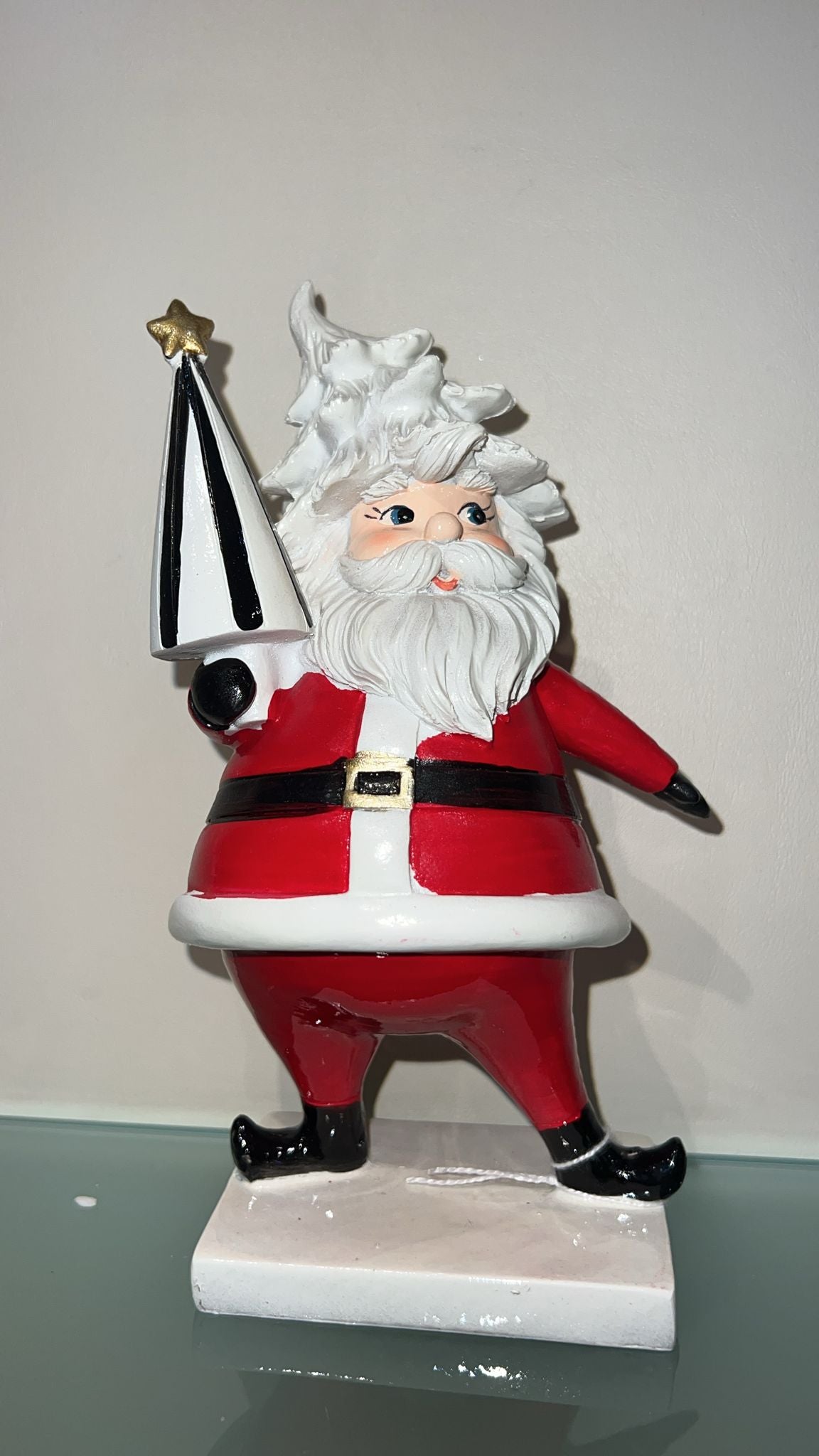 Babbo Natale in resina