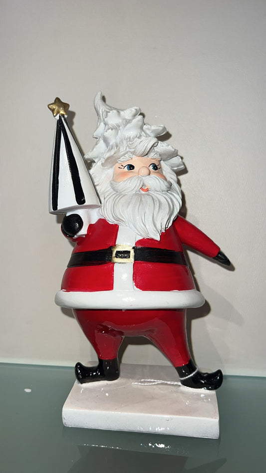 Babbo Natale in resina