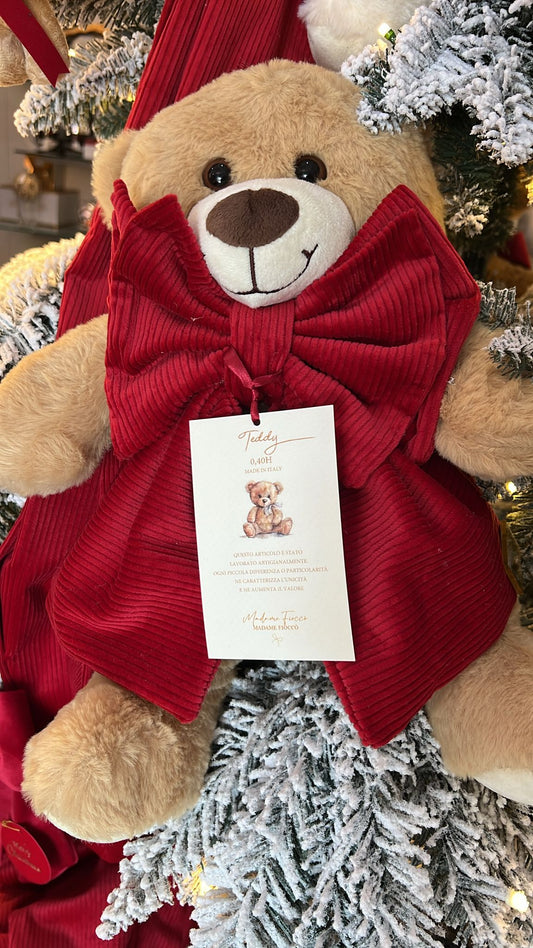Orsetto "Teddy" con fiocco