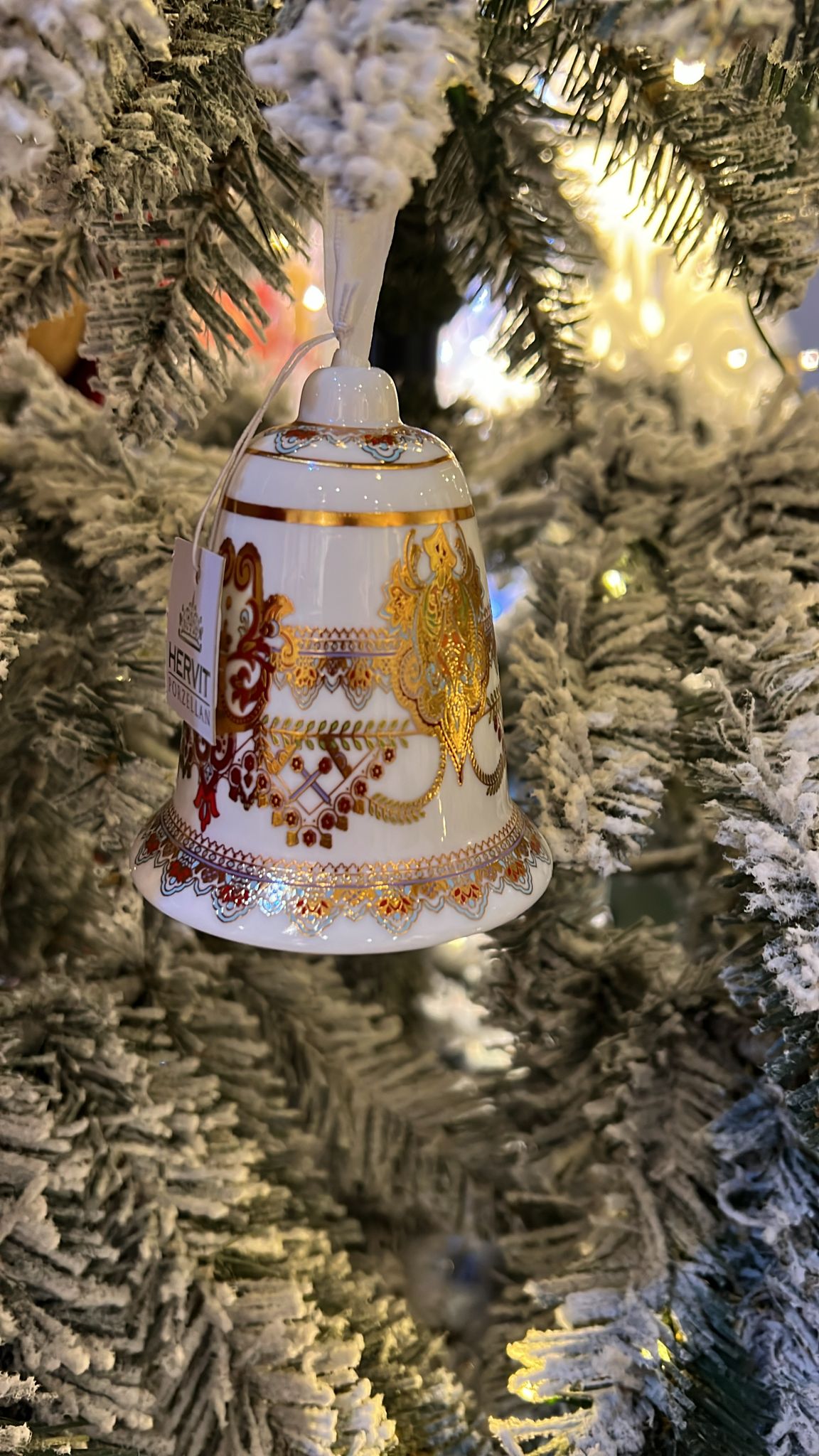 Campana natalizia decoro