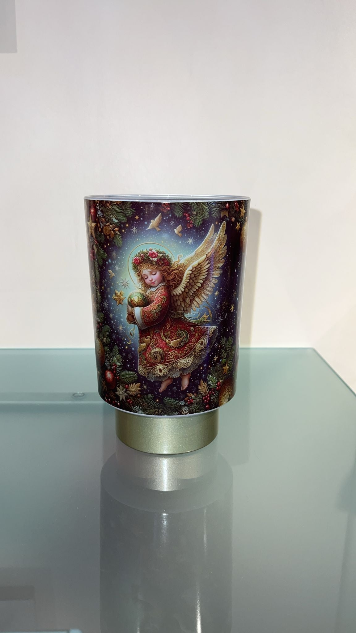 Lampada led luce calda a batteria (non inclusa)