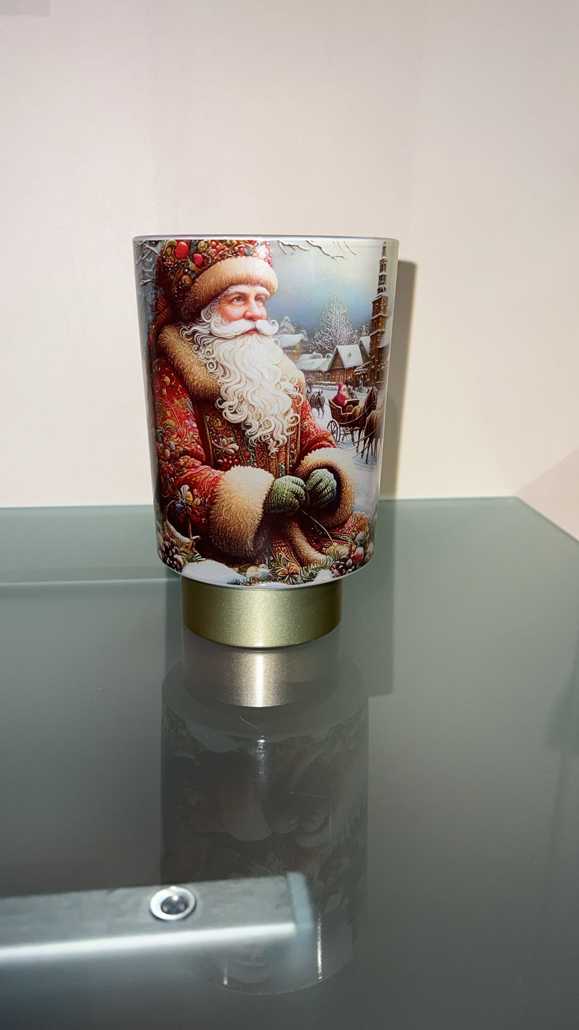 Lampada led luce calda a batteria (non incluse)