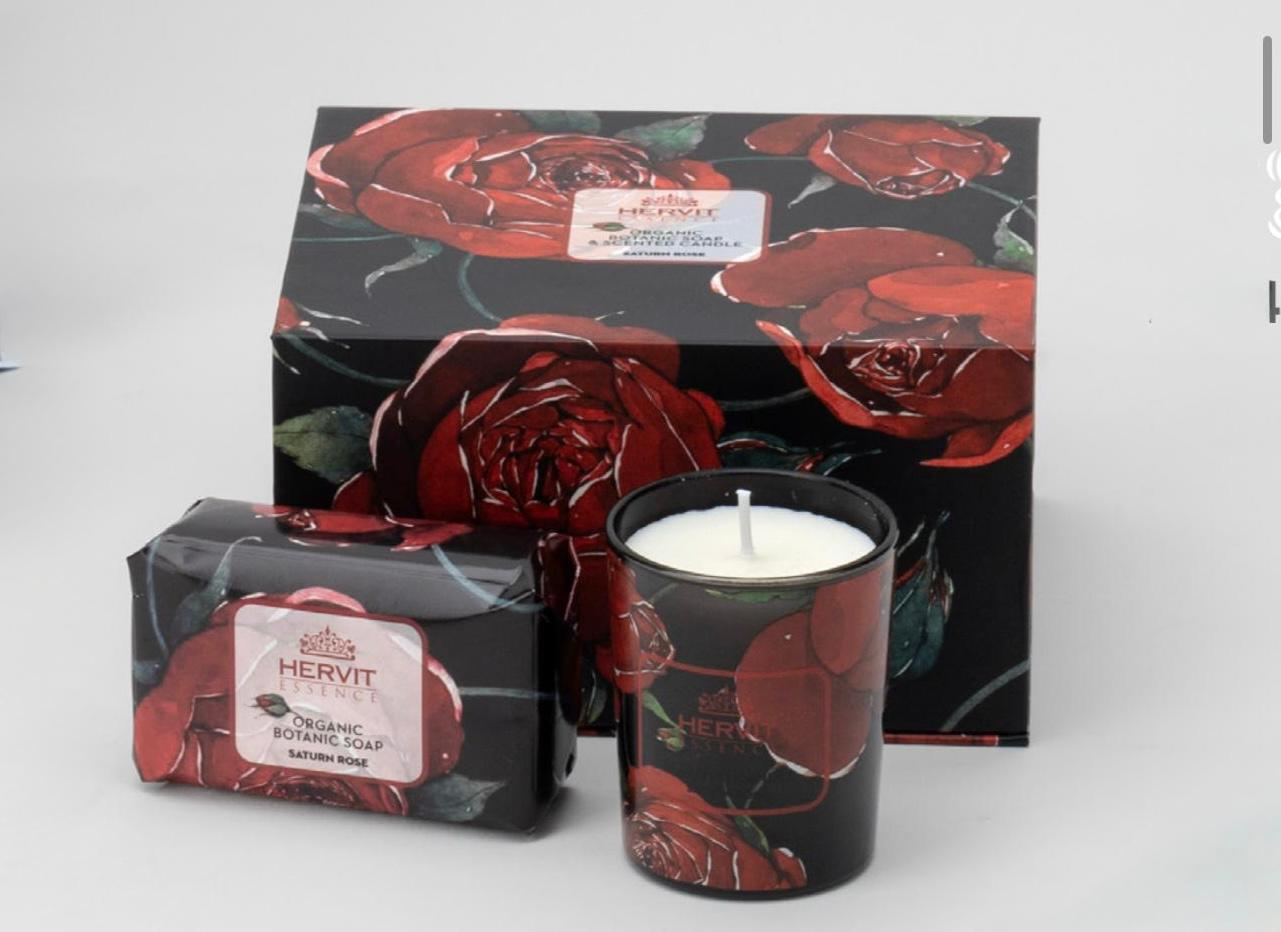 Set candela profumata