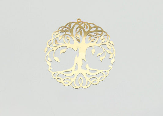 Decoro albero oro "Albero della Vita"