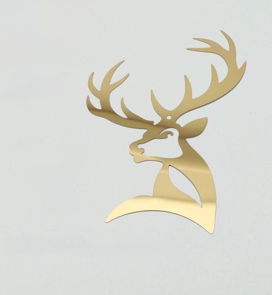 Decoro albero oro "Renna"