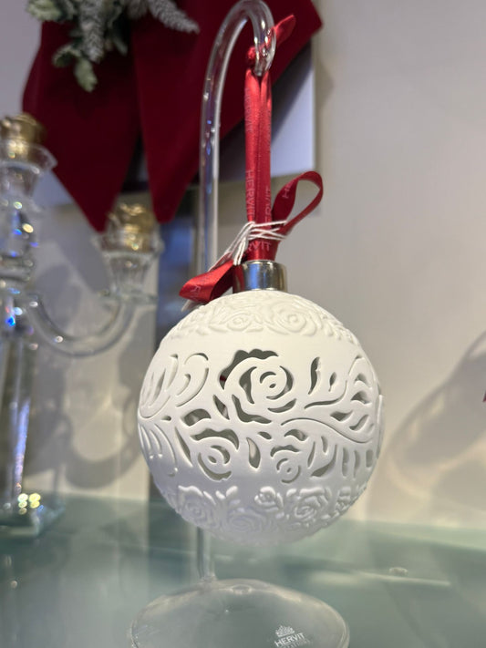 Sfera in porcellana "Rose"