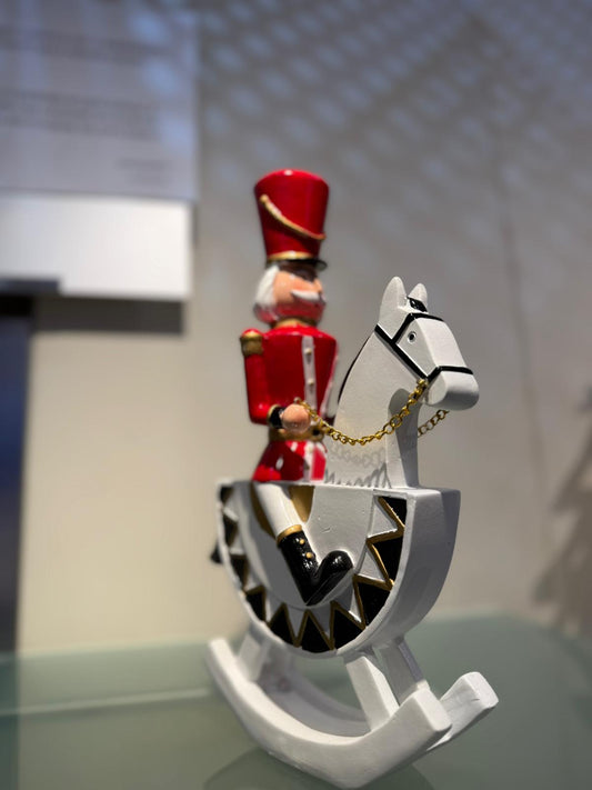 Schiaccianoci soldatino a dondolo