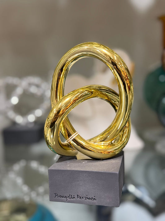 Scultura nodo oro