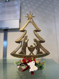 Albero in metallo "Natività"
