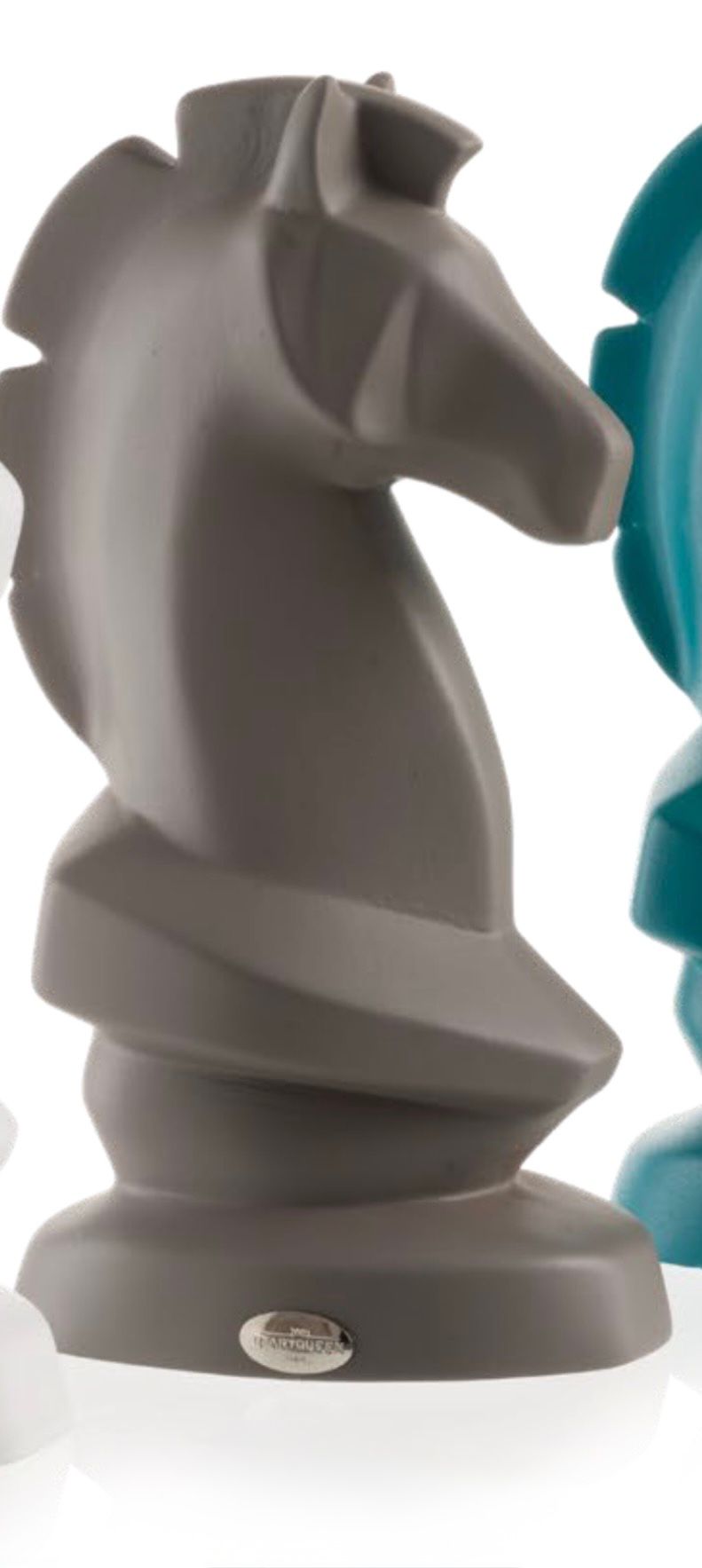 Cavallo scacchi tortora opaco