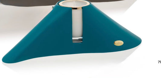 Candela profumata turchese