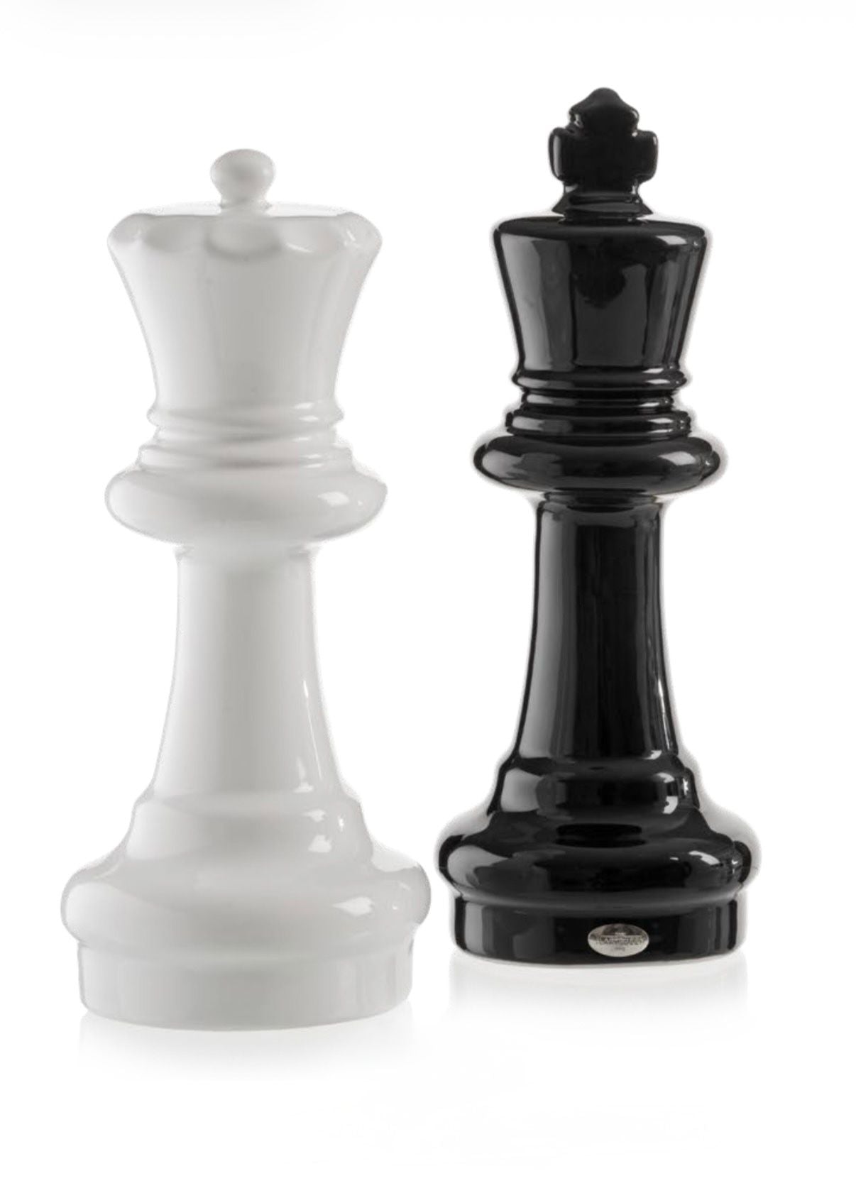 Scacchi "Regina bianca e Re nero"