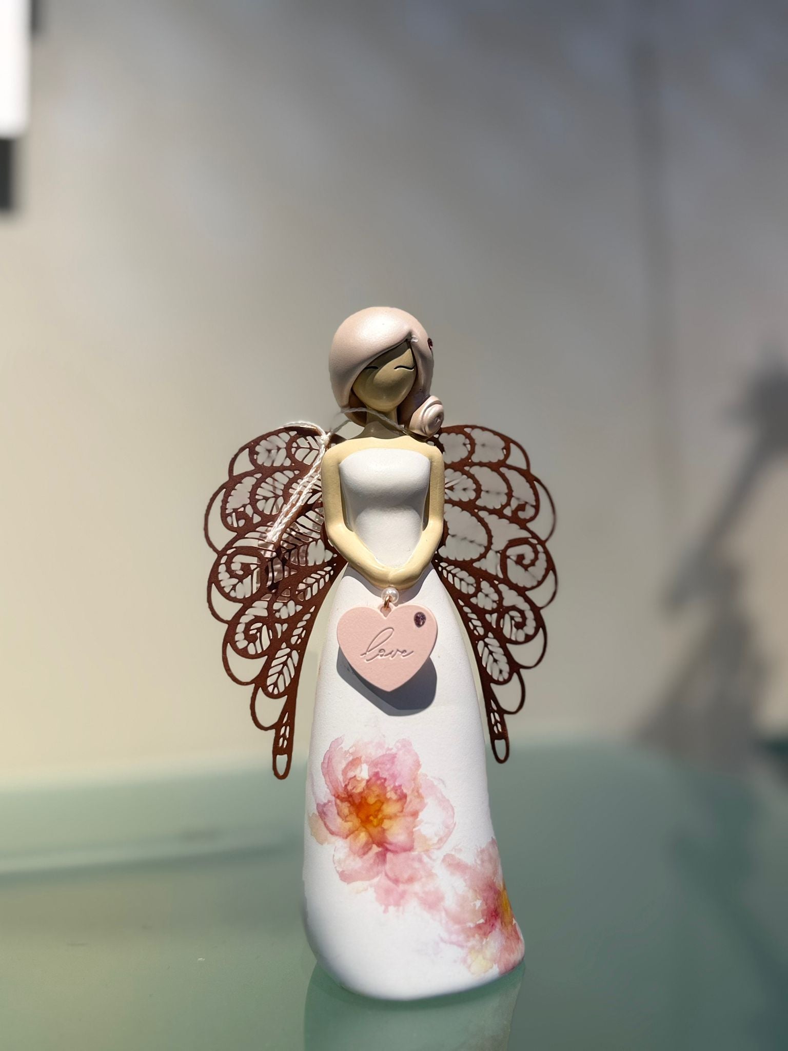 You are an Angel rosa cuore piccolo