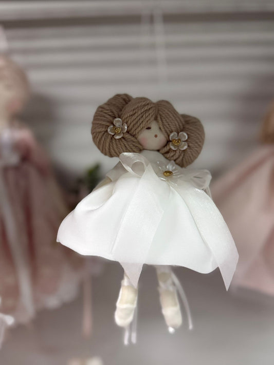 Bambola di stoffa in chiffon