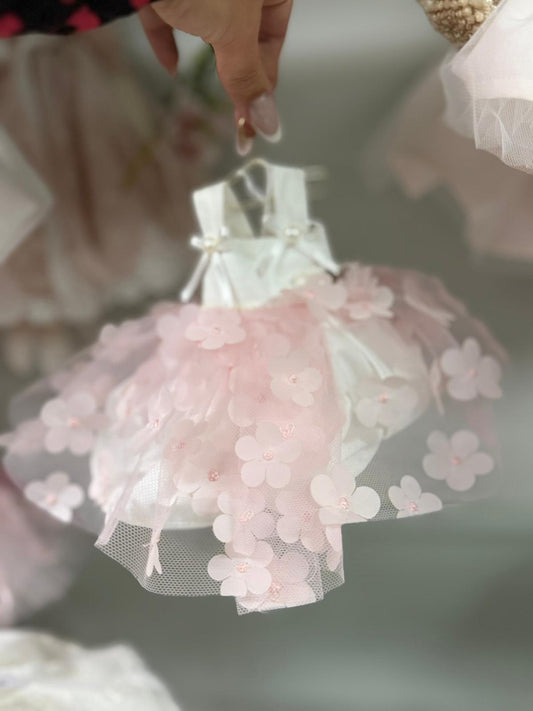 Abito rosa per bambole