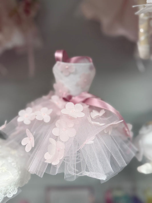 Abito rosa per bambole