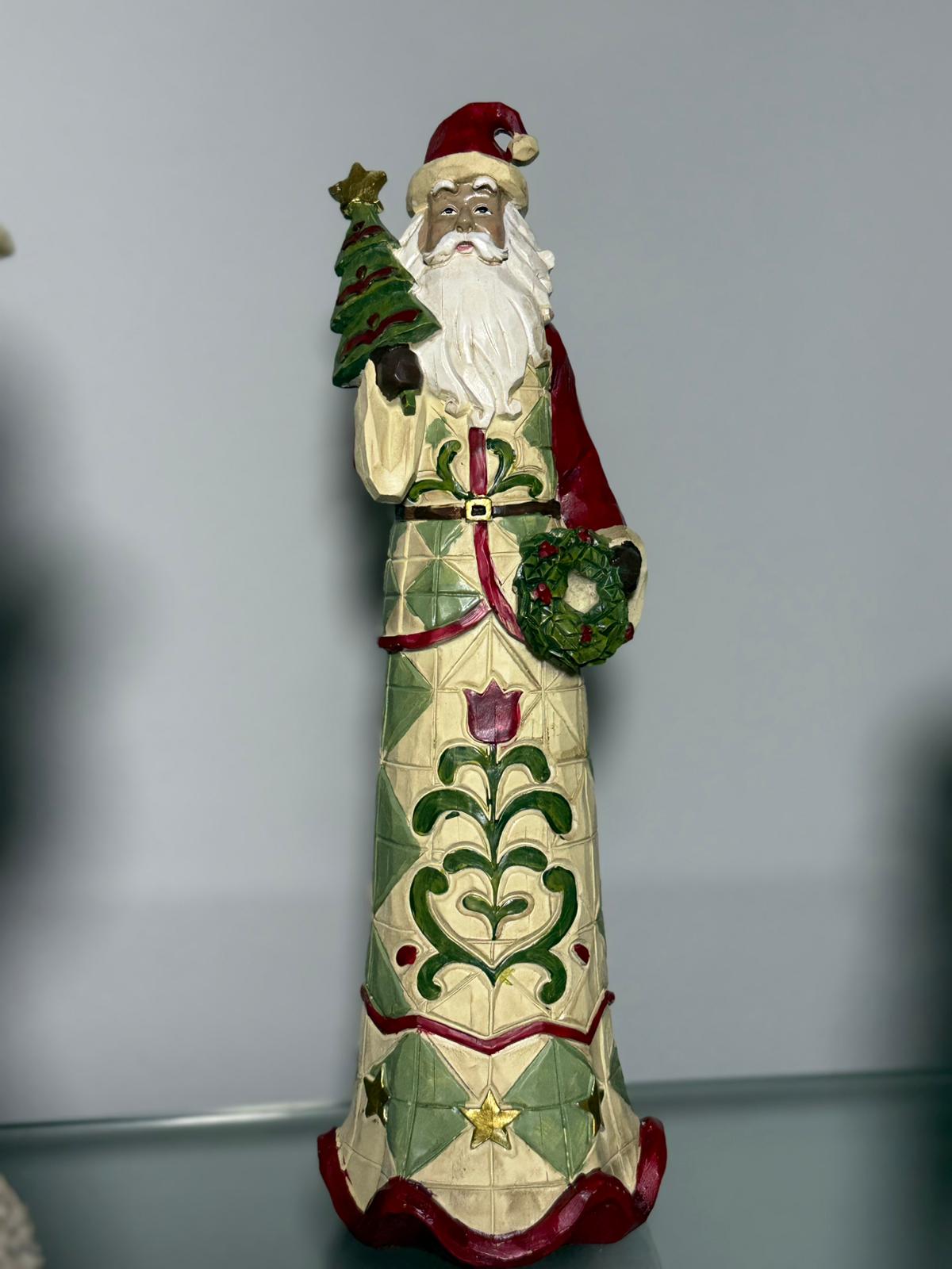 Babbo Natale in resina