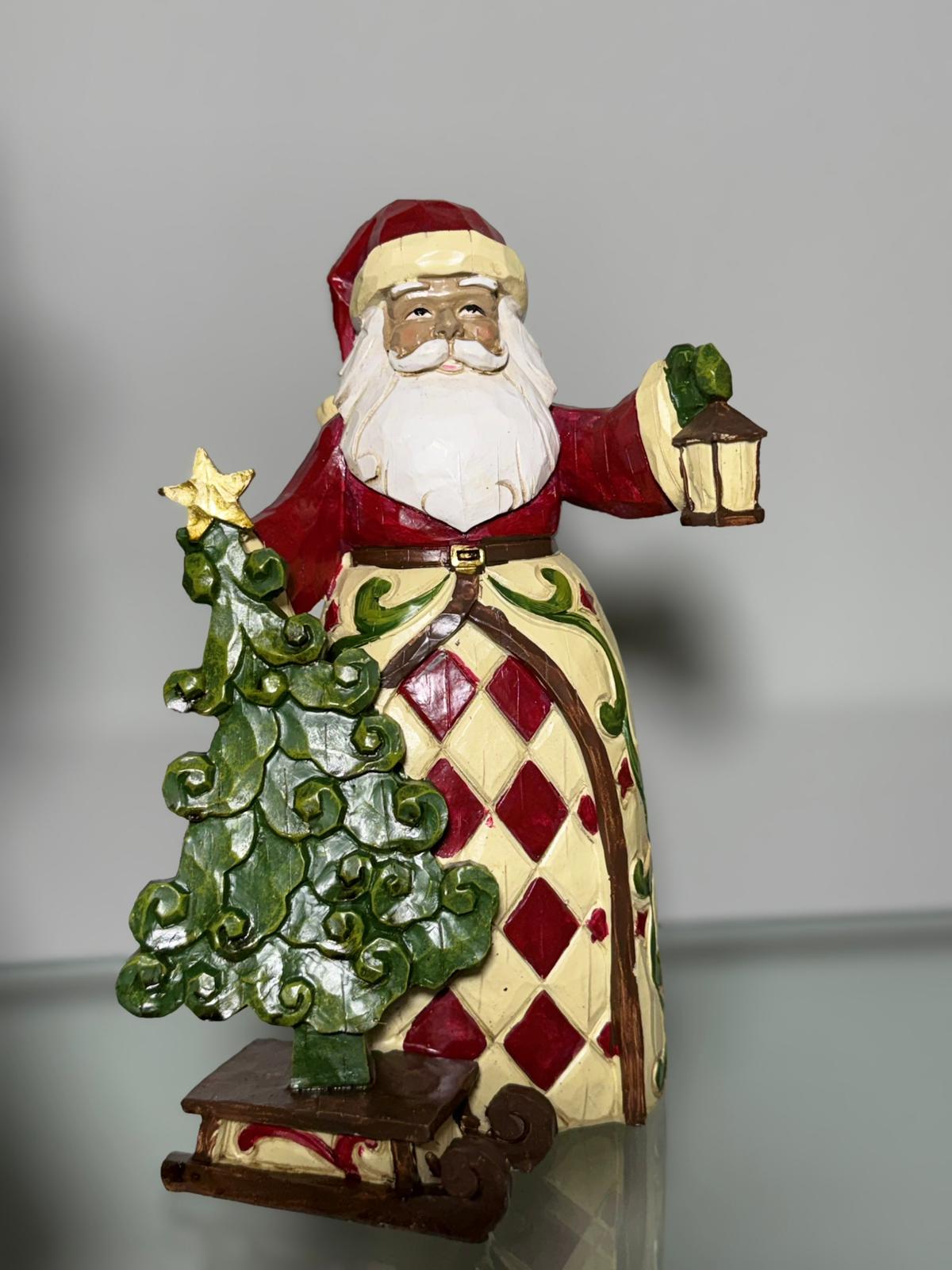 Babbo Natale in resina