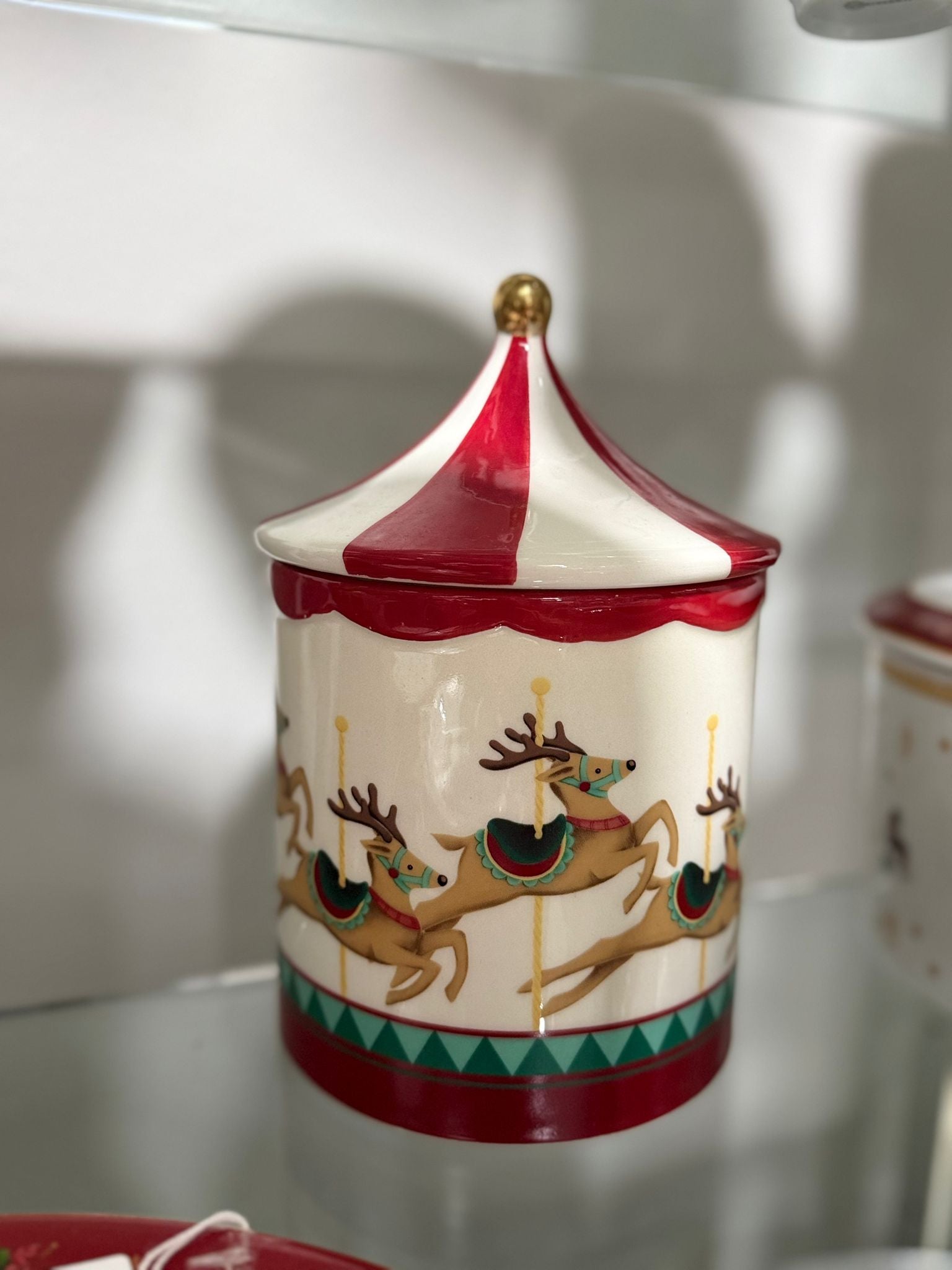 Barattolo per biscotti in ceramica