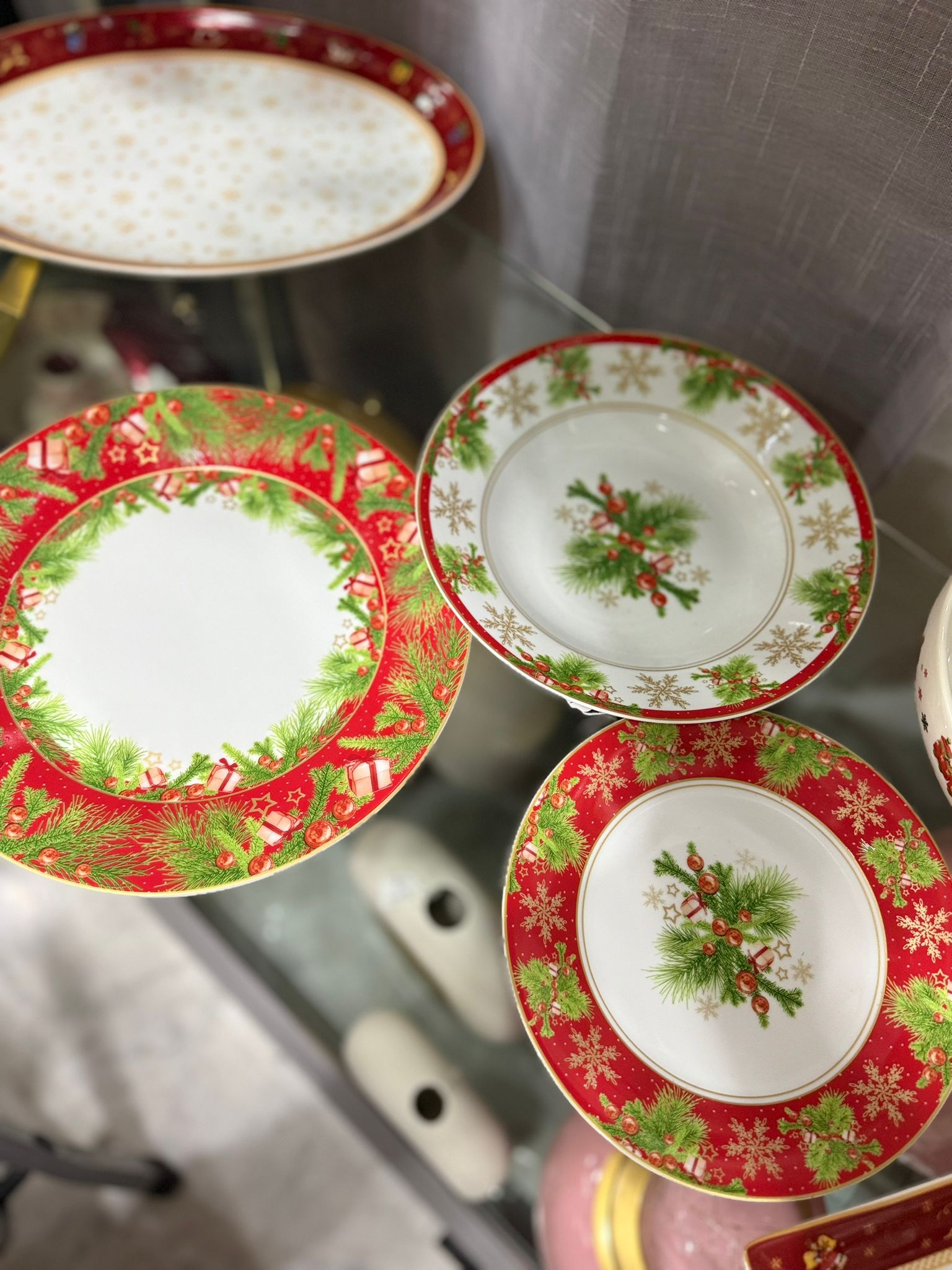 Servizio piatti da 6 in porcellana