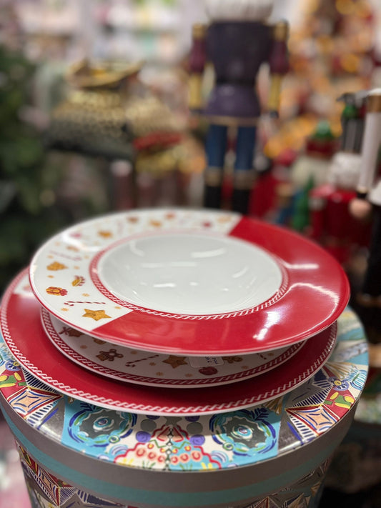 Set di piatti "Sweet Natale"