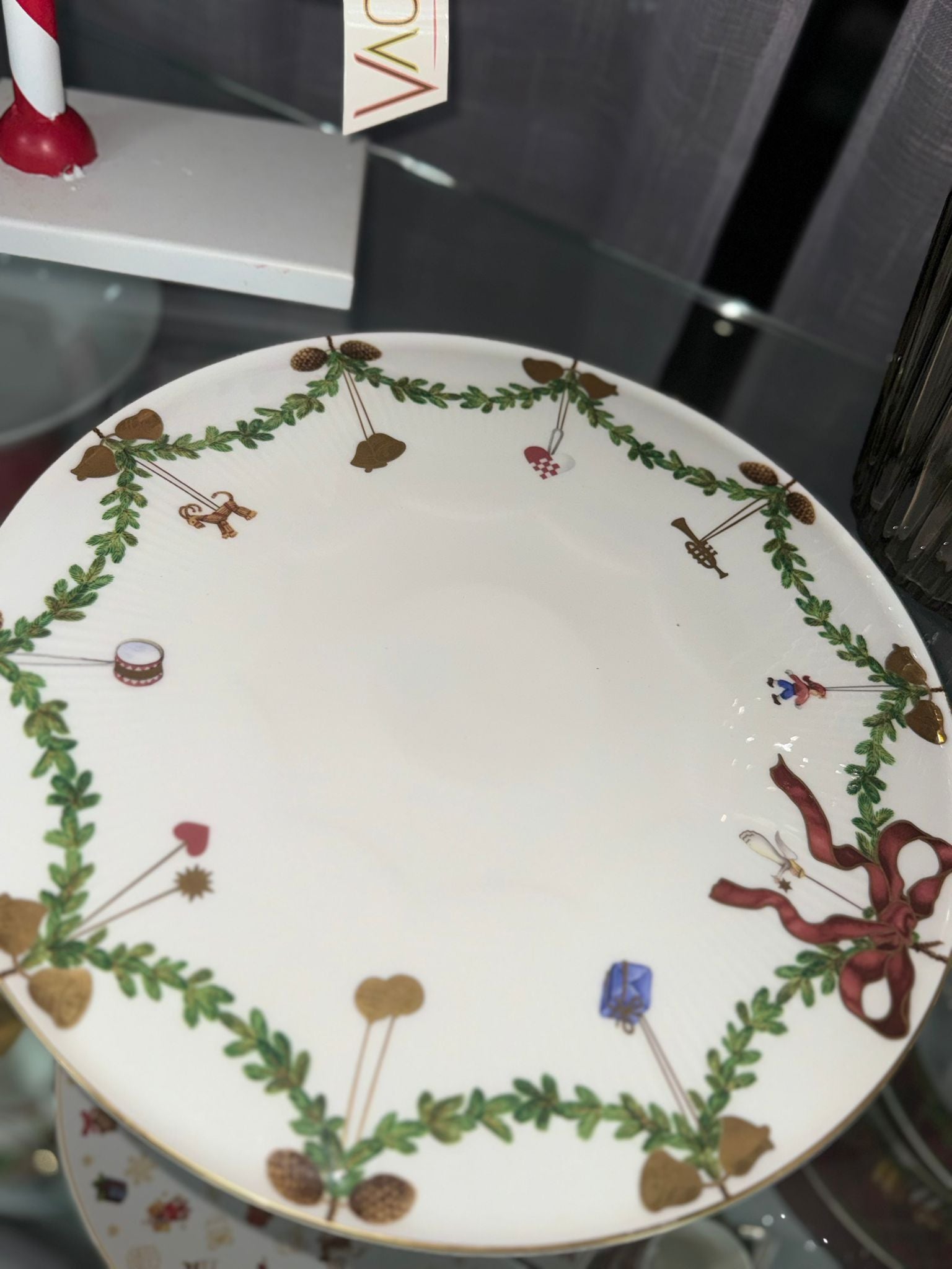 Piatto fondo "Star Fluted Christmas"