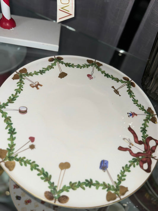 Piatto fondo "Star Fluted Christmas"