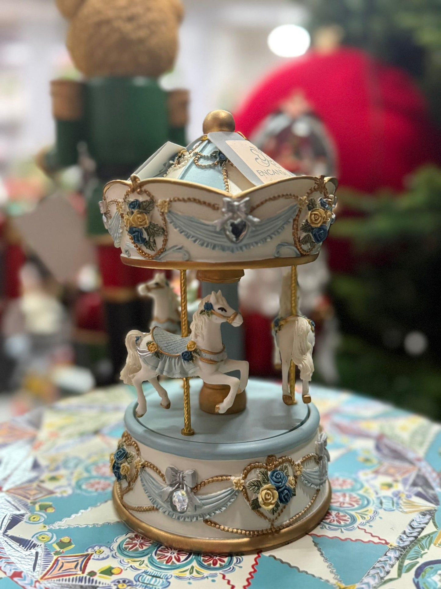 Carillon medio celeste polvere