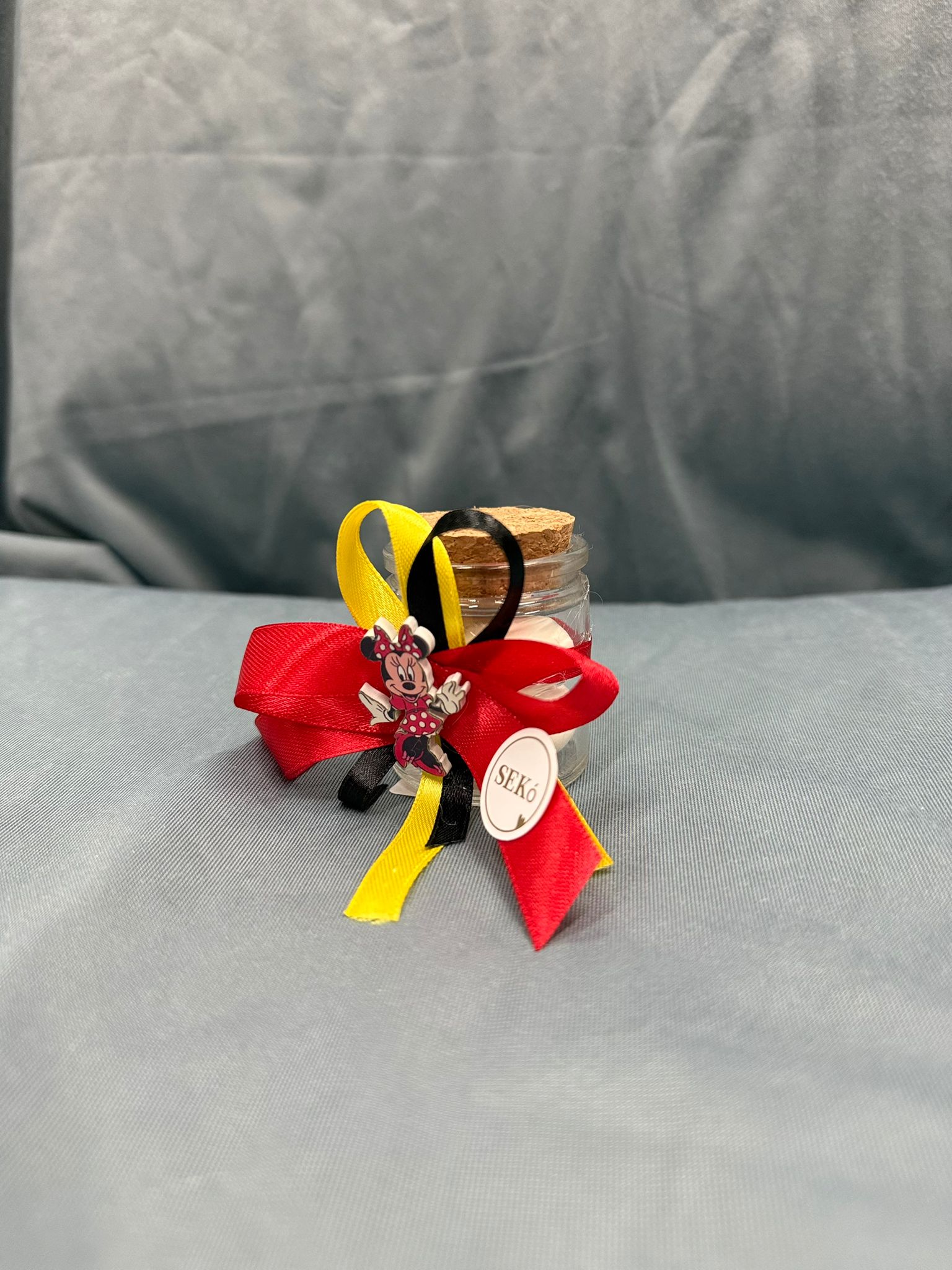 Barattolo Sughero Tondo Minnie