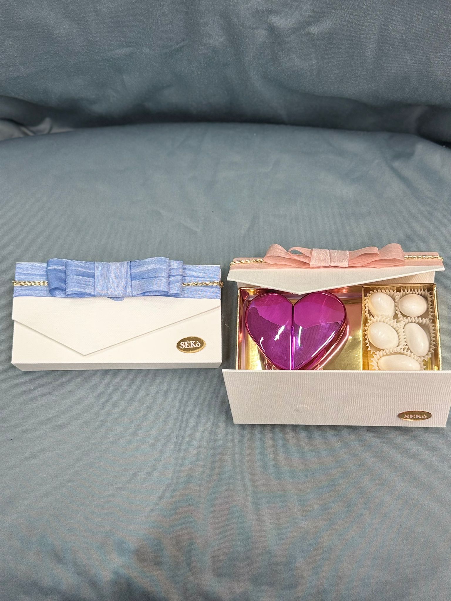 Scatola Rettangolare Con Profumo Puro Cuore