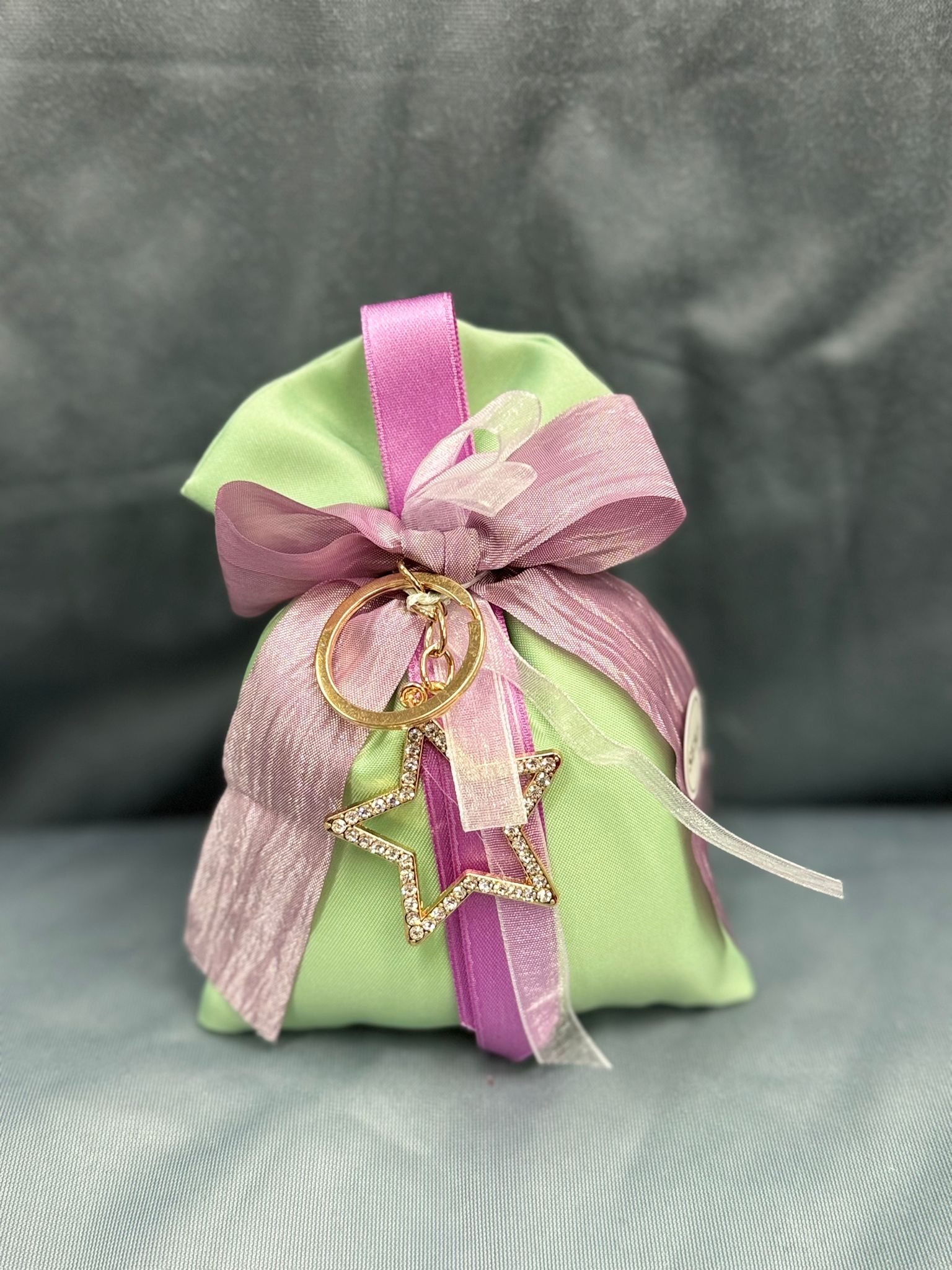 Sacchetto in Raso Verde Acqua