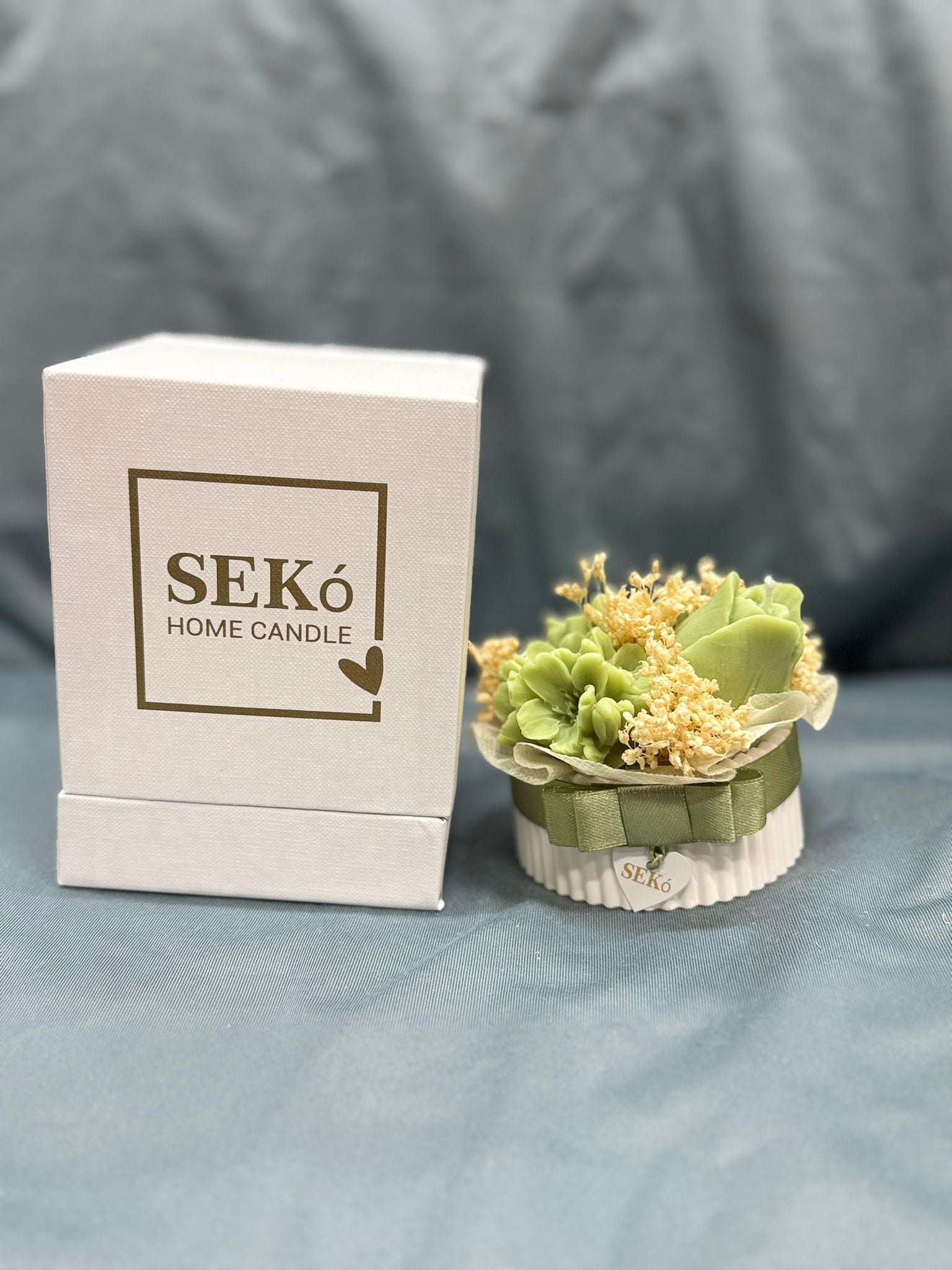 Candela Gesso Basso Blooming Light