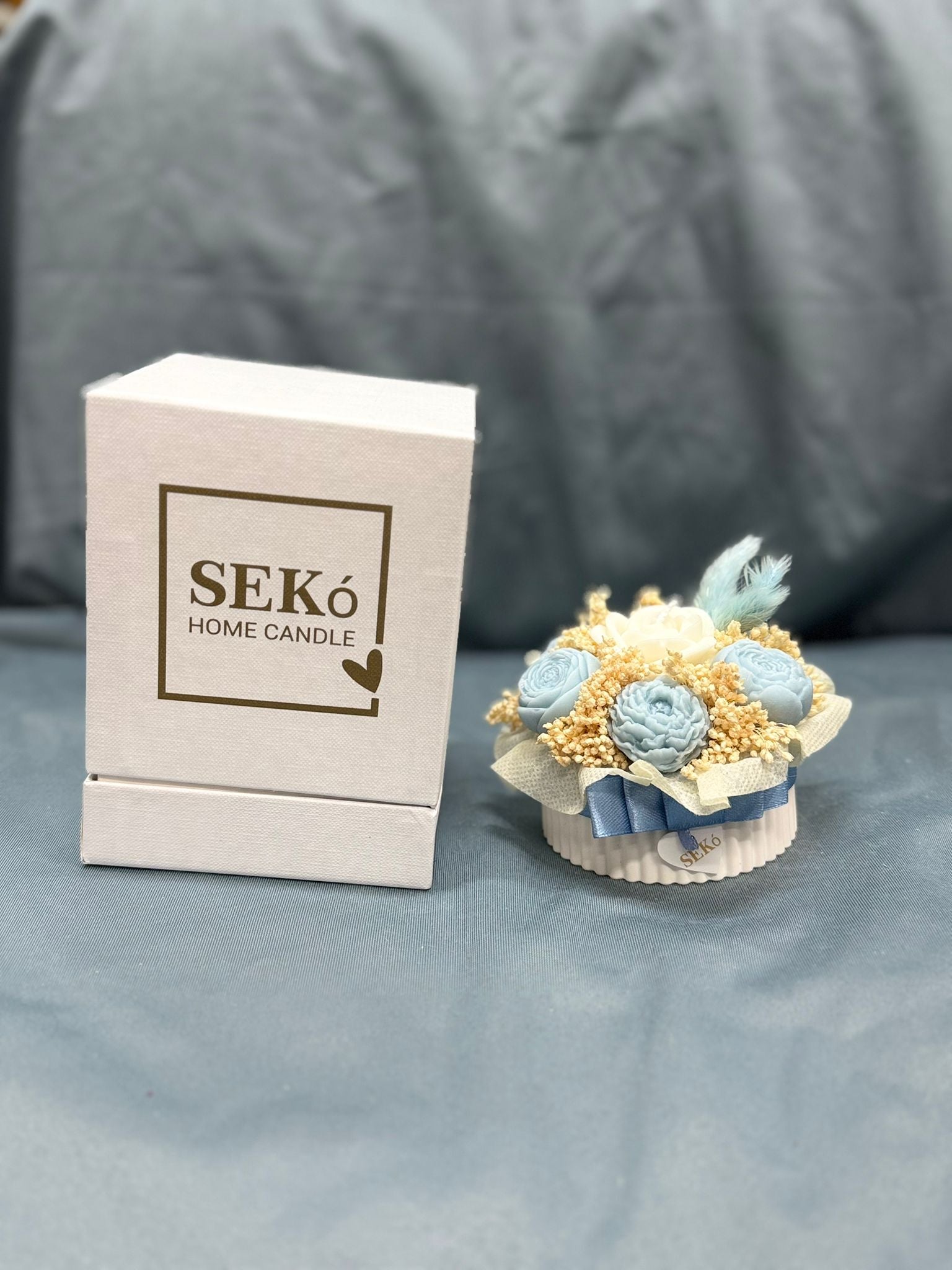 Candela Gesso Basso Blooming Light